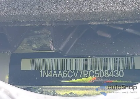 2023 Nissan Maxima Sv Xtronic Cvt z USA, uszkodzony, nr VIN 1N4AA6CV7PC508430